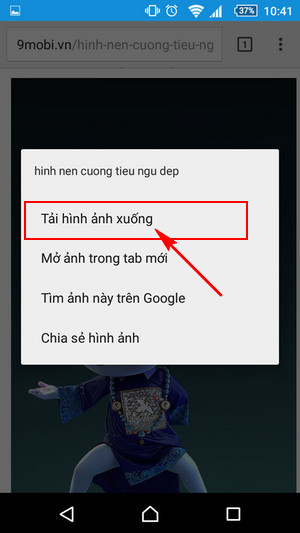 download anh tu web ve android