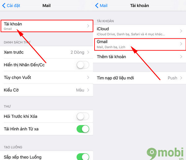 4+ Cách đăng xuất Gmail trên iPhone, Android » Compa Marketing