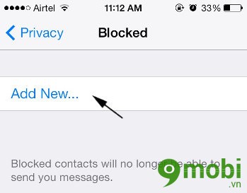 chặn tin nhắn WhatsApp trên iOS 8
