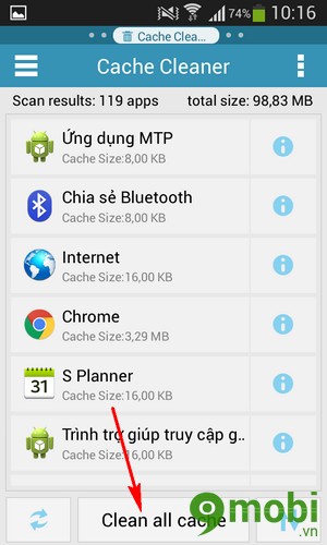 Hướng dẫn xoá cache hệ thống bằng ES File Explorer trên Android