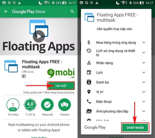 How to view many applications with the same content on Android phones 3