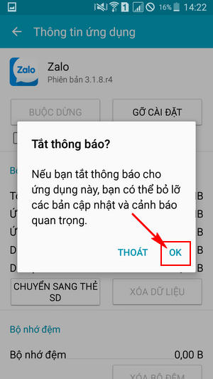 tat thong bao zalo tren samsung nhu the nao 6