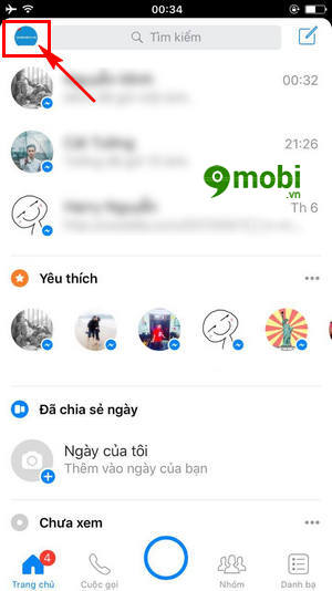 cach xoa da xem tren facebook messenger cho dien thoai 6