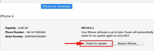 Cách hạ cấp iOS 10.3.1 xuống 10.2.1 cho iPhone, iPad như thế nào