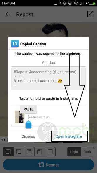 Hướng dẫn cách Repost bài viết Instagram trên Android và iOS