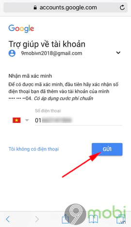 cach khoi phuc mat khau gmail tren dien thoai iphone va android 5