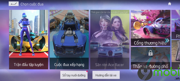 meo tai ace racer ban viet tren Android