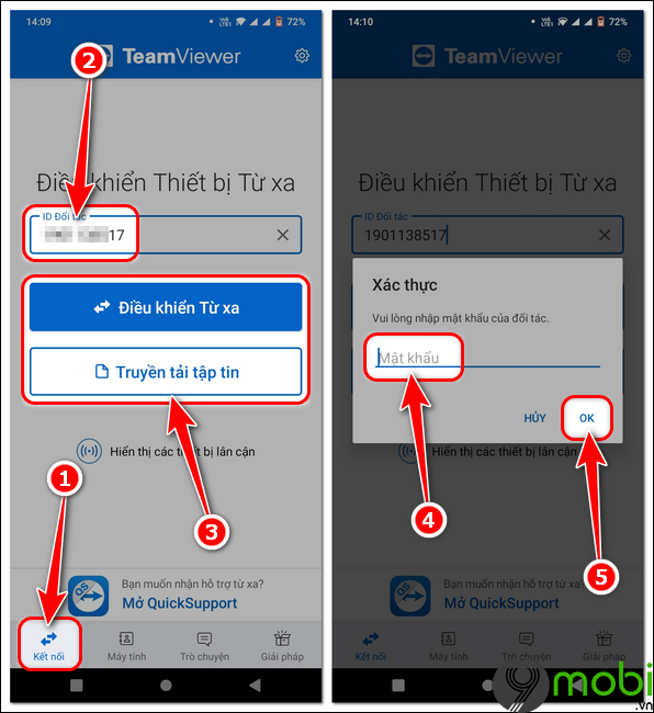 cach cai teamviewer mien phi moi nhat 2024 tren Android