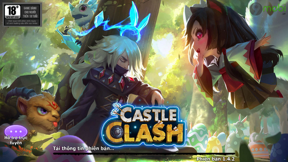 cach cai game castle clash tren android