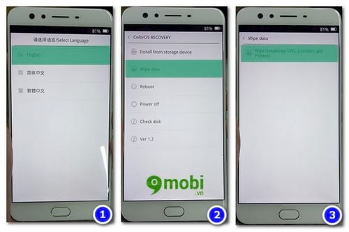 cach reset cung oppo f3 plus hard reset oppo f3 plus 3