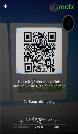 Cách nạp thẻ bằng mã QR qua ứng dụng Mobifone Next