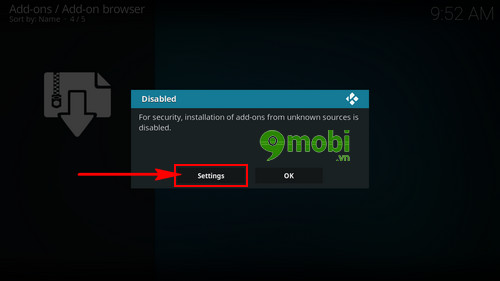 how to add addon for kodi on android 5