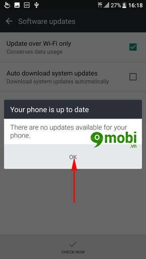 Cập nhật Android trên HTC 10, cách Update Android
