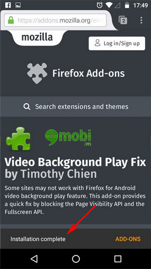 kich hoat tinh nang phat nhac youtube tren firefox cho android 3