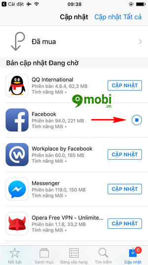 cach cap nhat phan mem iphone update apps 5
