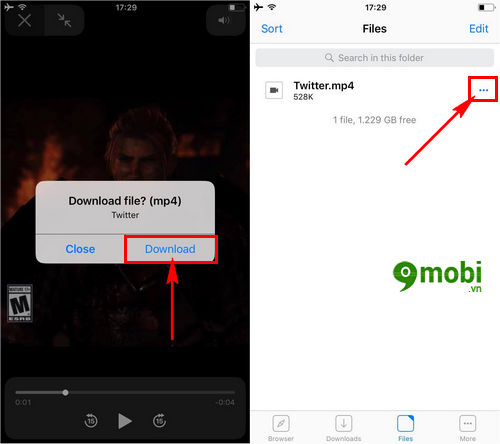 Cách tải video Twitter trên iPhone của bạn, download video Twitter cho