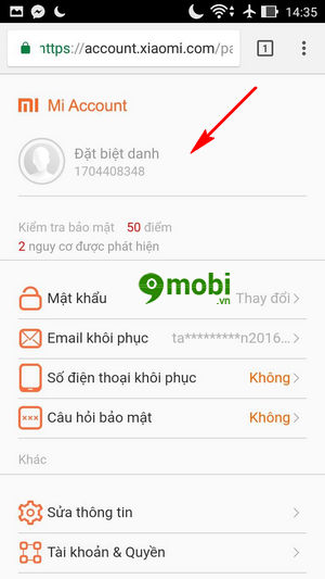Cách tạo tài khoản Xiaomi, đăng ký tài khoản Xiaomi