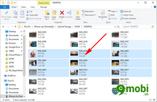 cach import anh tu iphone sang windows 10 su dung file explorer 9