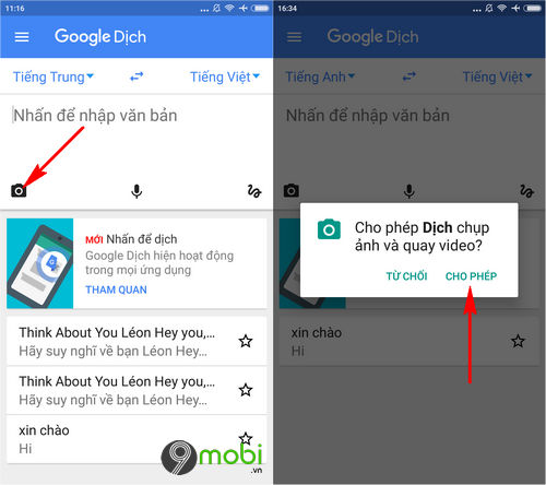 Cách Dùng Tính Năng Scan Text Trên Google Dịch Để Dịch Tiếng Trung, Nh