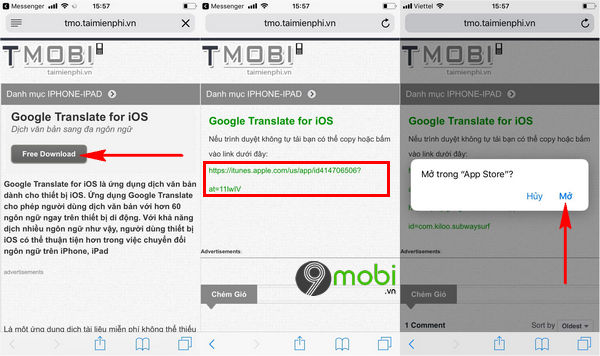 Cách tải Google dịch cho điện thoại Android, iPhone