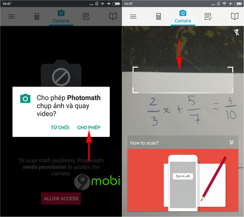 How to use photomath for math on android phone iphone 3