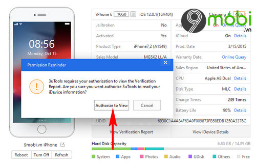 how to check the battery status in iphone 3