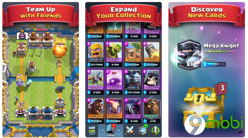 clash royale game chien thuat android dang choi nhat