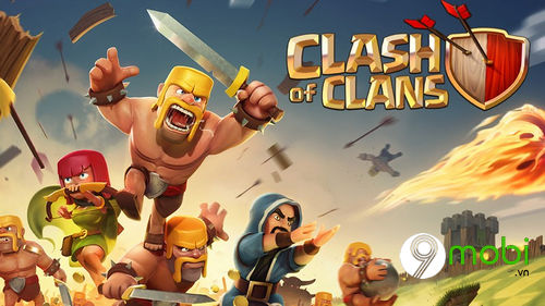 clash of clans game chien thuat android dang choi nhat