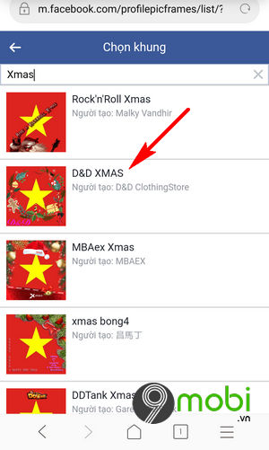Cách thay avatar Facebook Giáng sinh, Noel