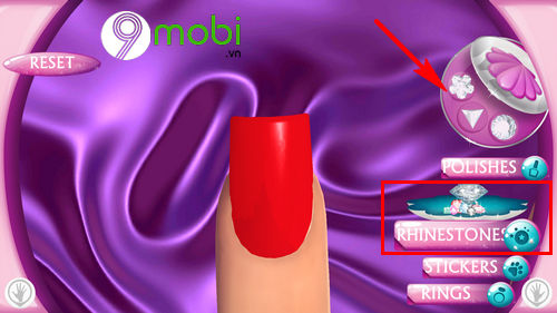 Học làm móng với ứng dụng Fashion Nails 3D Girls Game