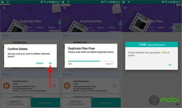 How to find and delete middleware files on Android 5 phones