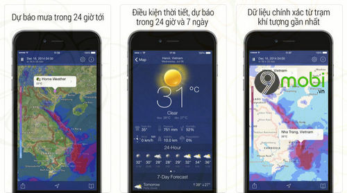 noaa weather radar alerts ung dung du bao thoi tiet cho android iphone
