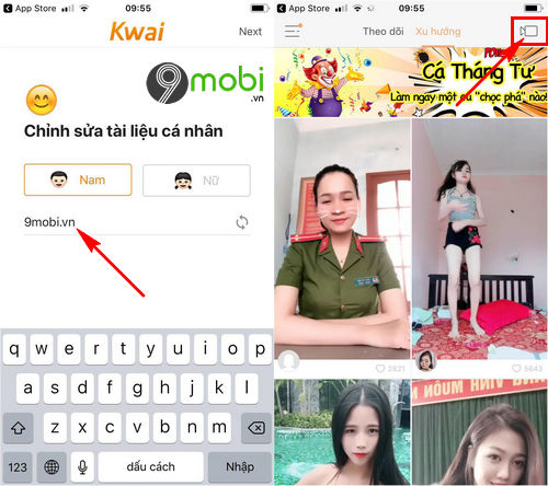 Cách sử dụng Kwai trên điện thoại Android, iPhone