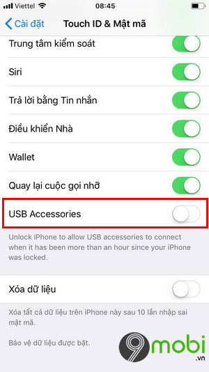 cach su dung usb restricted mode tren iphone ipad 5