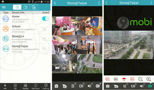 app xem camera tren iphone