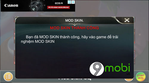 huong dan mod skin raz muay thai game lien quan mobile 7