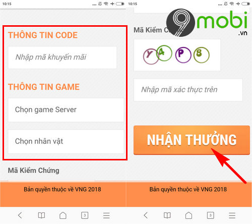 Code 360mobi Cung Đình Kế, cách nhận giftcode game