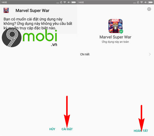 Cách chơi Marvel Super War trên điện thoại Android