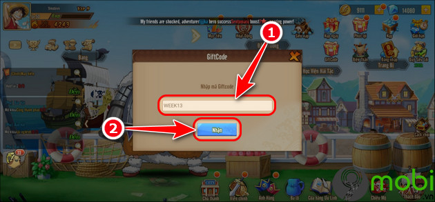 full giftcode game pirate arena