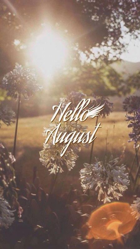Hello August images