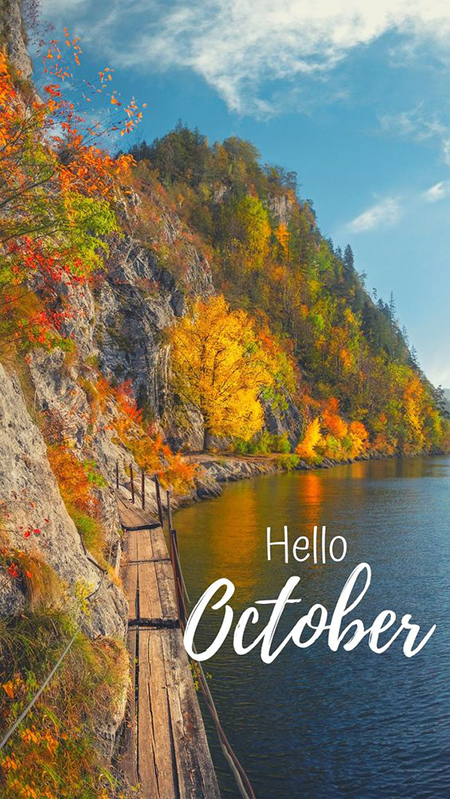 Hello October images