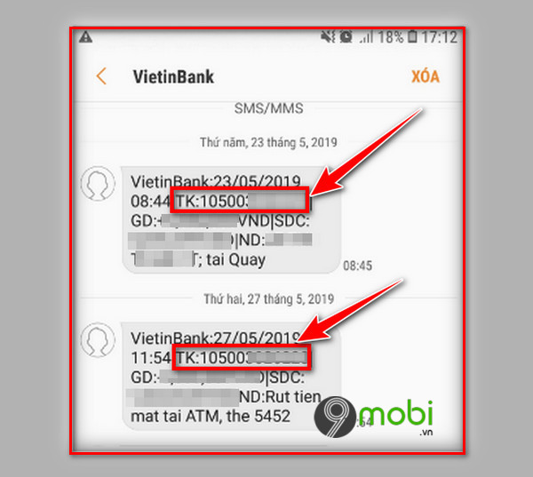 Số tài khoản Vietinbank có bao nhiêu, xem ở đâu?