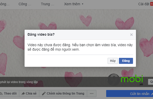 huong dan su dung video lam anh cover fanpage facebook 9