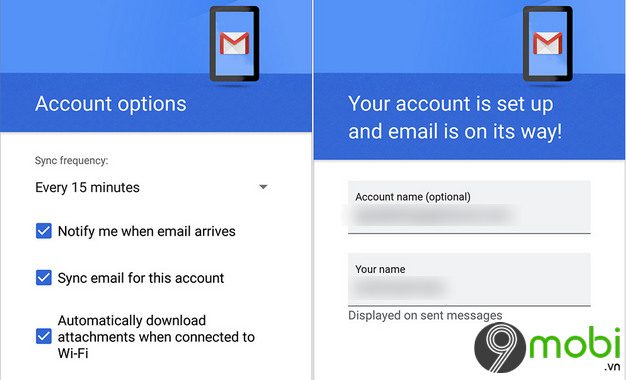 cach them tai khoan email icloud vao dien thoai android 9