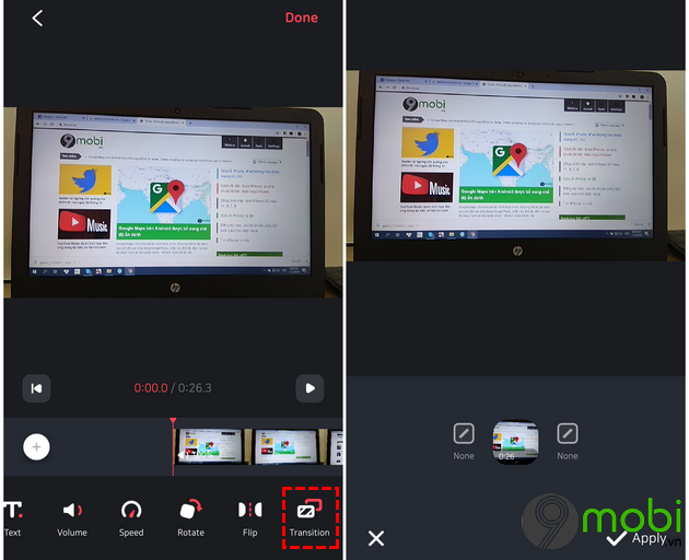 How to edit videos on Android by using the collection of mixes 13