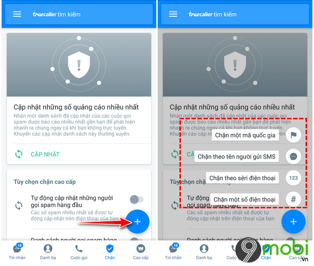 truecaller cho android