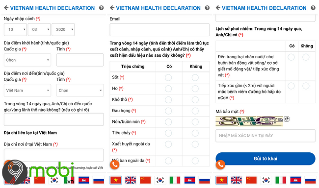 huong dan khai bao y te toan dan voi ung dung ncovi va vietnam health declaration 17