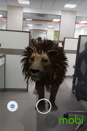 xem google 3d animals tren android