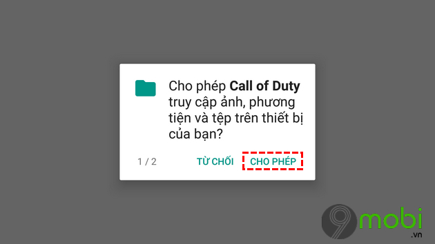 cach choi call of duty mobile tren iphone