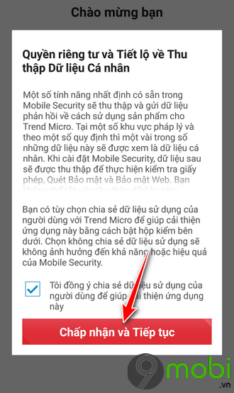 huong dan su dung trend micro mobile security tren iphone